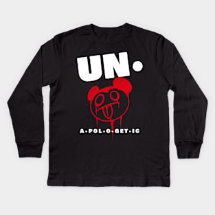 unapologetic Kids Long Sleeve T-Shirt